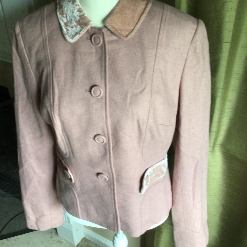 Loft pink jacket size 6